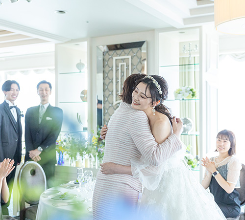 JRホテルクレメント徳島 ウエディングの披露宴会場ベルビュー風景