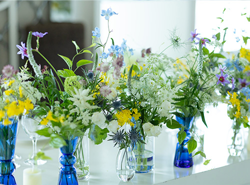 JRホテルクレメント徳島 ウエディングの披露宴会場ベルビュー風景